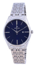 Westar Blue Dial Stainless Steel Quartz 40210 STN 104 Women's Watch