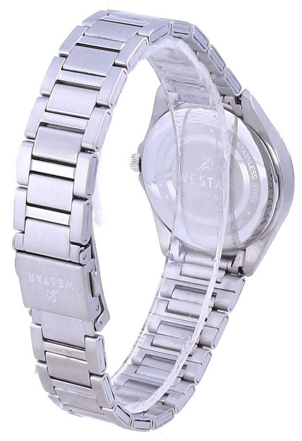Westar Silver Dial Stainless Steel Quartz 40212 STN 107 Women's Watch
