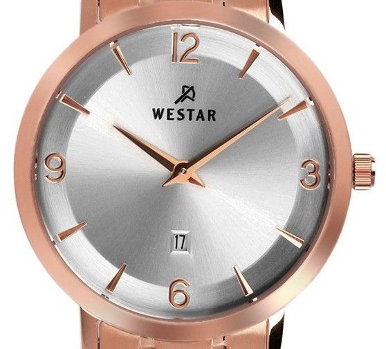 Westar Profile Stainless Steel Silver Dial Quartz 40220PPN607 Women's Watch