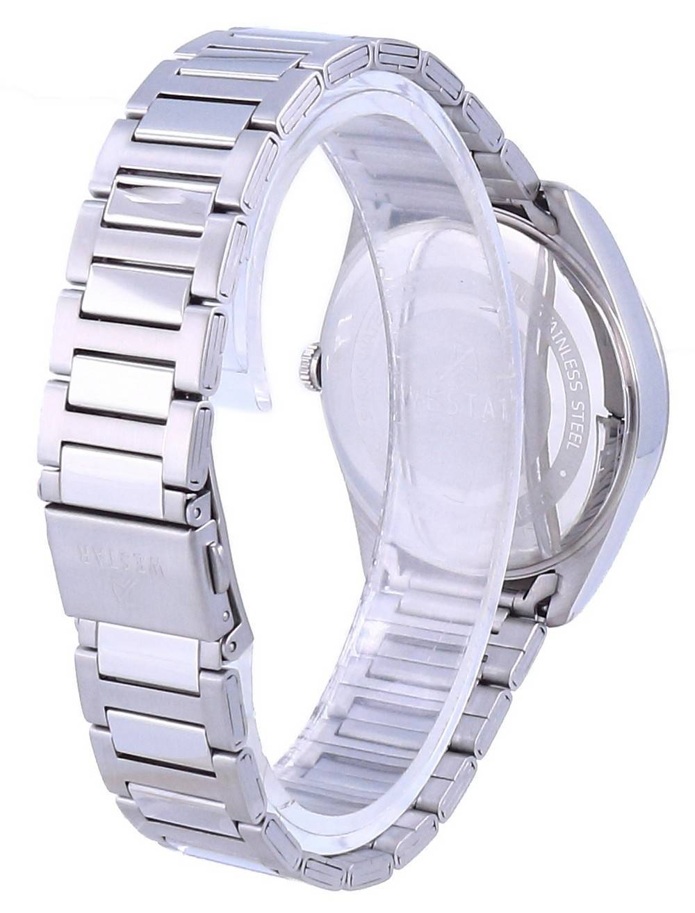 Westar Silver Dial Stainless Steel Quartz 50213 STN 107 Men's Watch