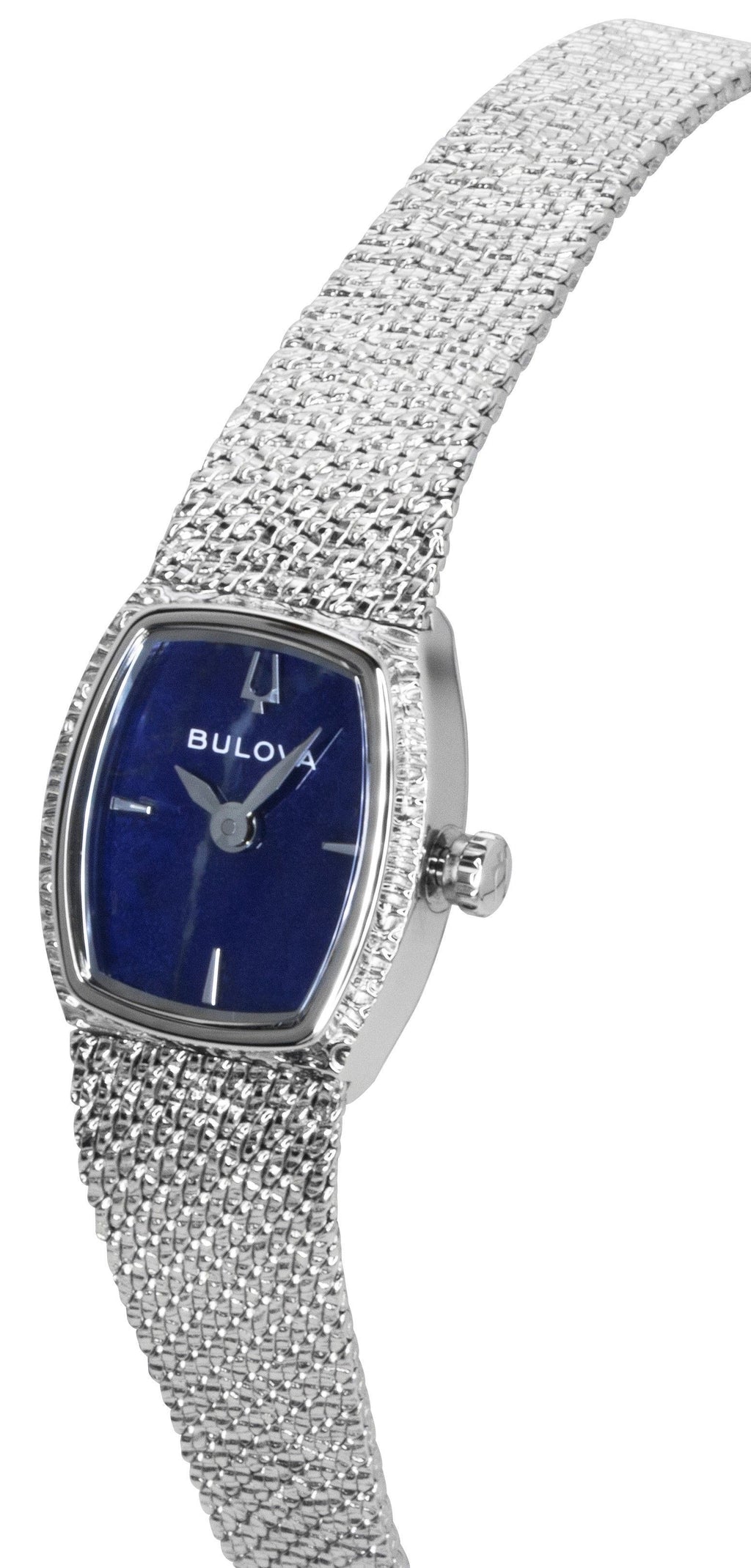 Bulova Goddess of Time Stainless Steel Blue Dial Quartz 96L343 Women's Watch
