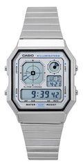 Casio Vintage Digital Stainless Steel Quartz A130WE-7A Unisex Watch