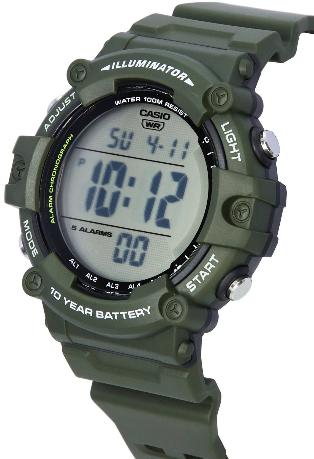 Casio Standard Digital Quartz AE-1500WHX-3A AE1500WHX-3 100M Men's Watch