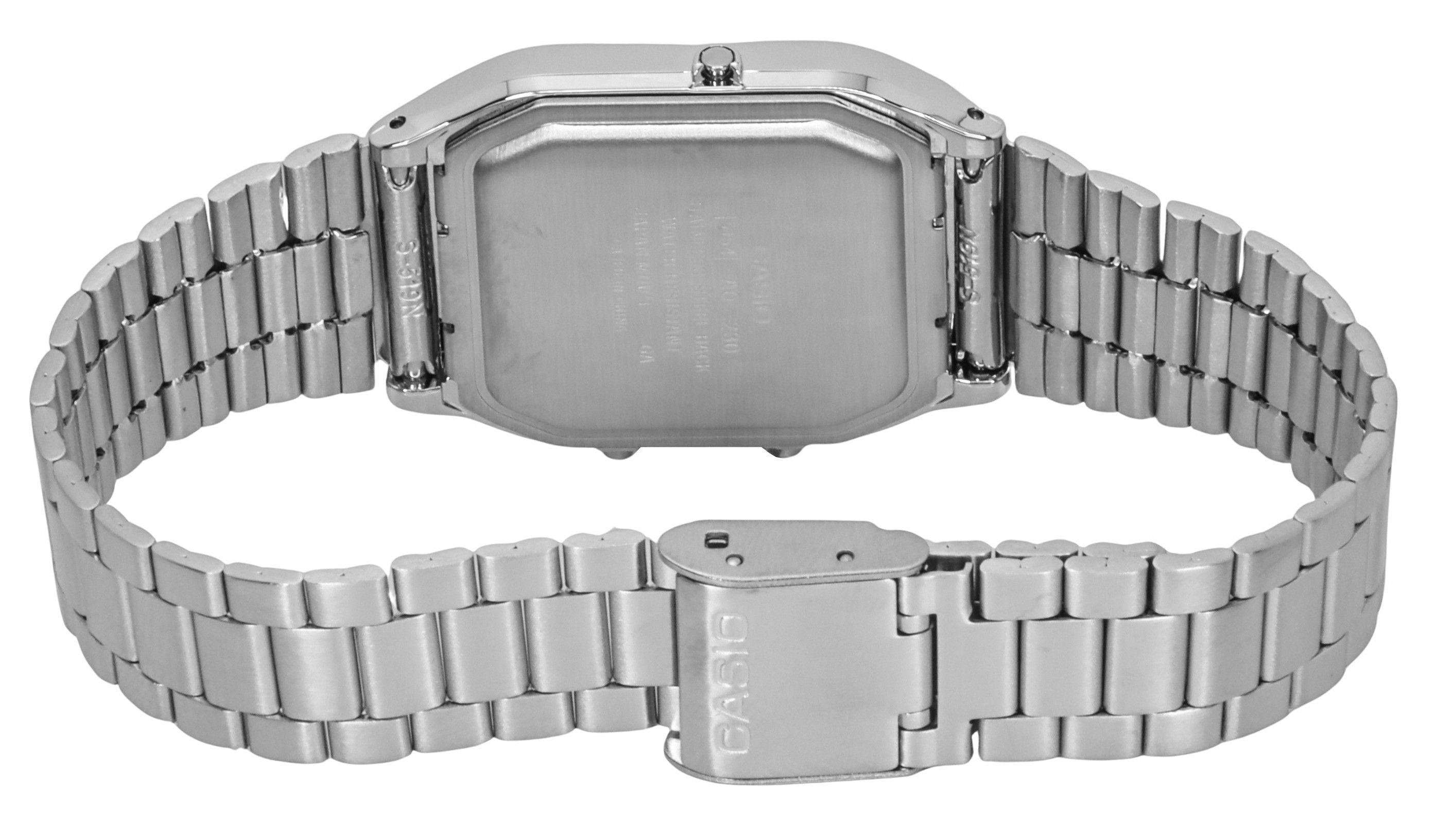 Casio Vintage Dual Time Analog Digital Quartz AQ-230A-7BMQ AQ230A-7BMQ Unisex Watch