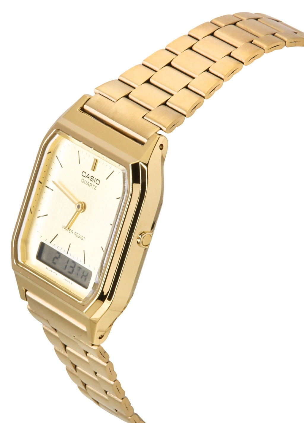 Casio Quartz Analog Digital Gold Tone AQ-230GA-9DMQ AQ230GA-9DMQ Men's Watch