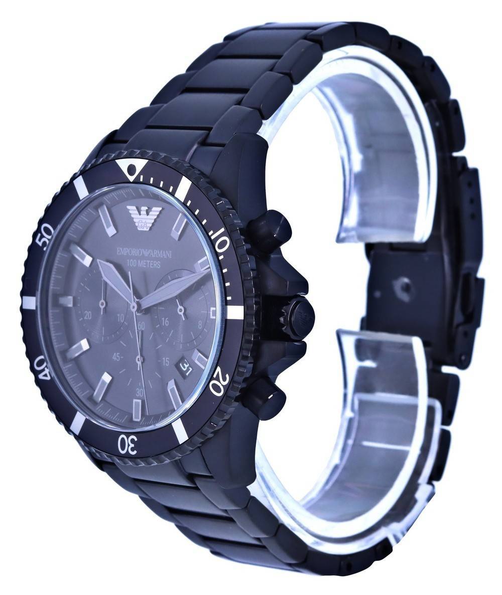 Emporio Armani Chronograph Stainless Steel Quartz AR11363 100M Men's Watch