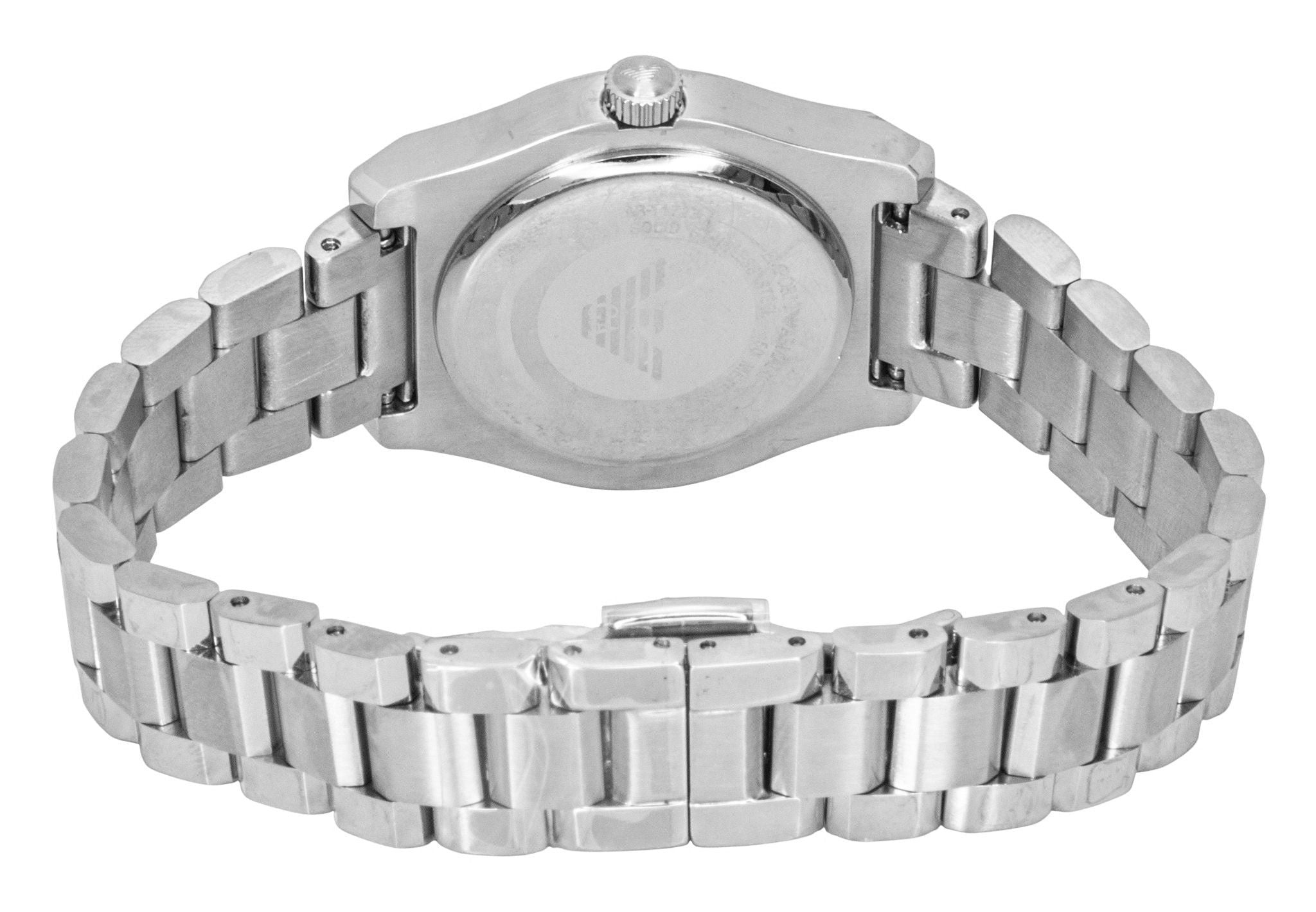 Emporio Armani Stainless Steel Mother Of Pearl Dial Quartz AR11723 Women's Watch