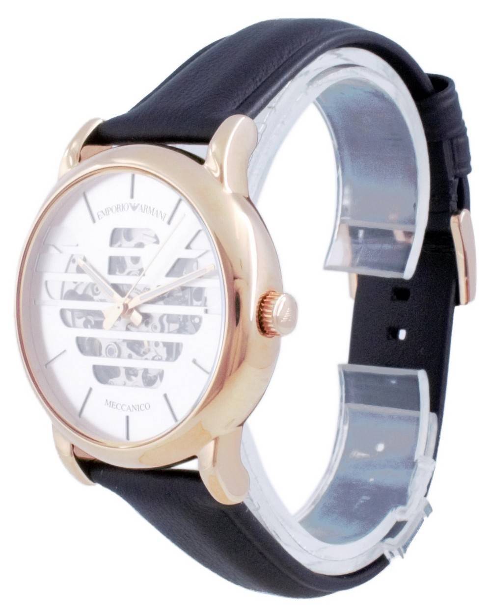Emporio Armani Luigi Semi Skeleton Automatic AR60031 Men's Watch
