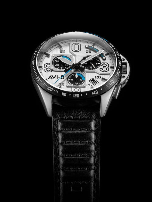 AVI-8 P-51 Mustang Command Pilot Blakeslee Chronograph Quartz AV-4077-01 Men's Watch