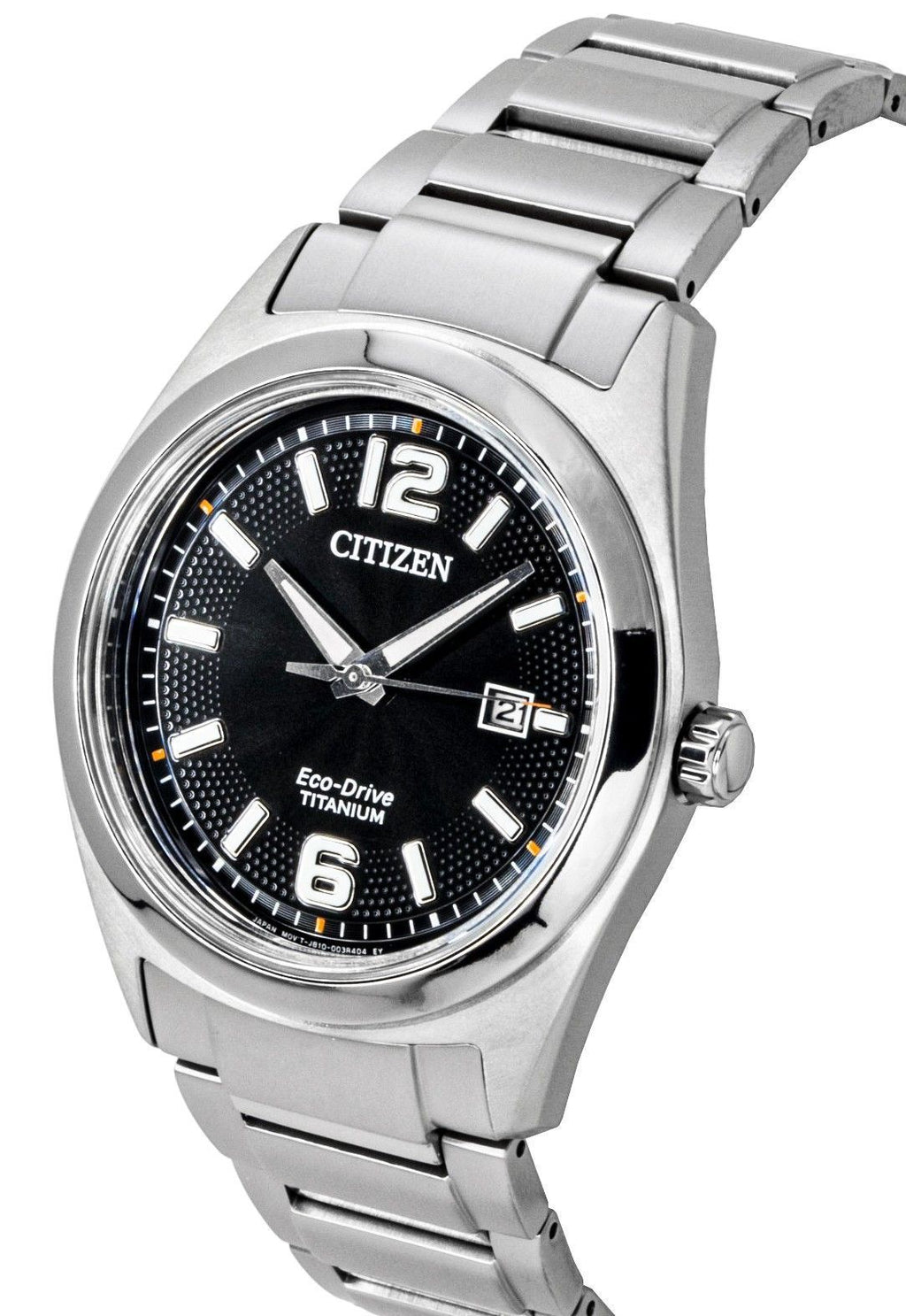 Citizen Super Titanium Black Dial Eco Drive AW1641-81E Men's Watch