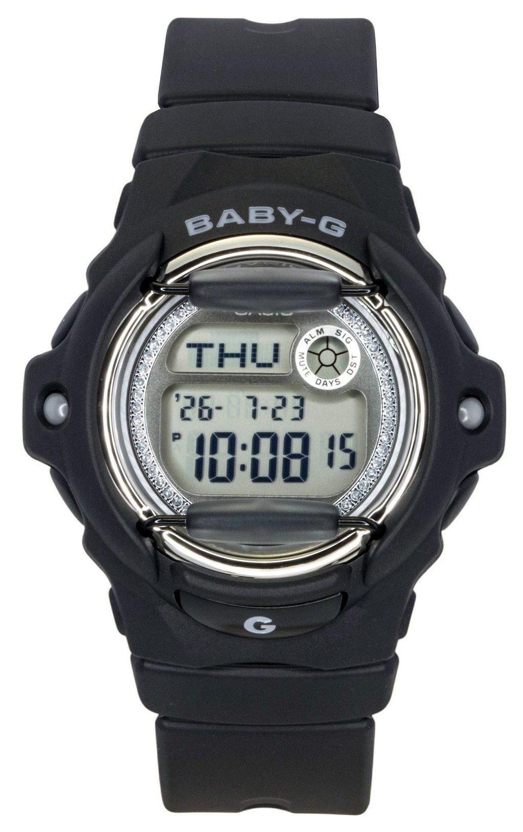Casio Baby-G Digital Resin Strap Quartz BG-169KB-1 200M Women's Watch