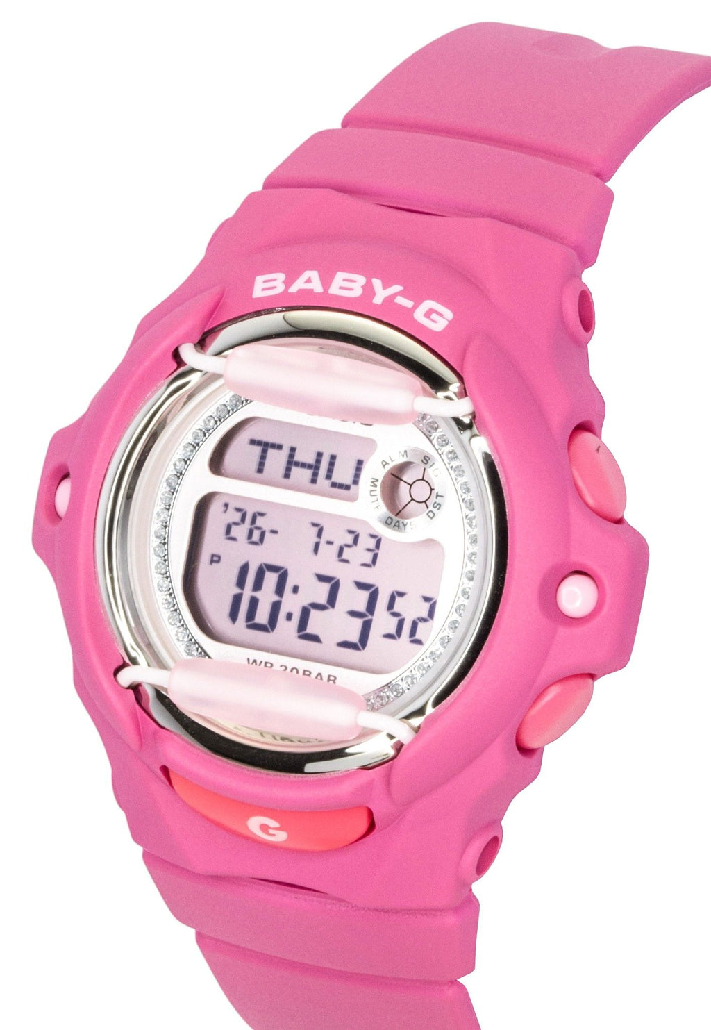 Casio Baby-G Digital Resin Strap Quartz BG-169KB-4B1 200M Women's Watch