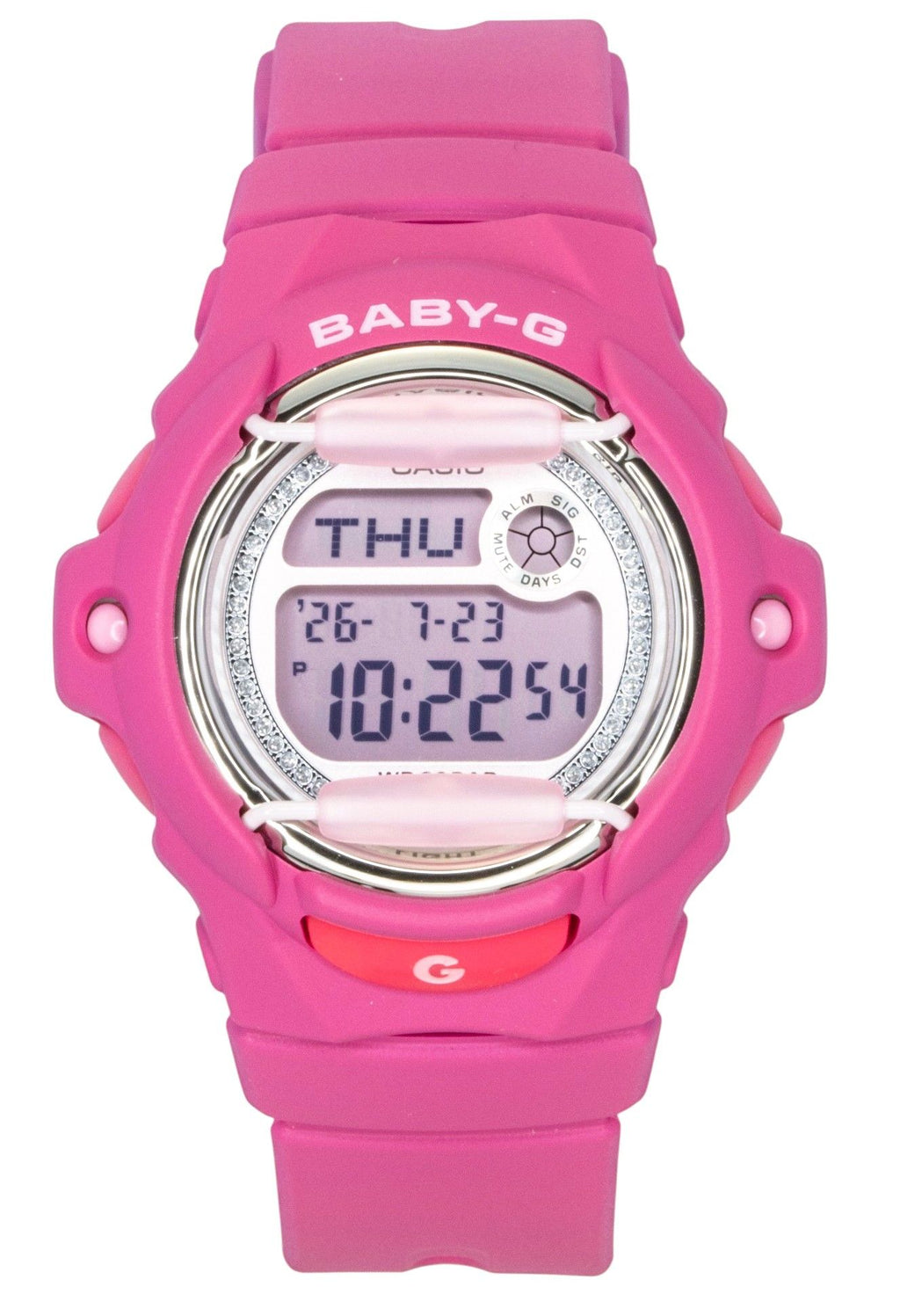 Casio Baby-G Digital Resin Strap Quartz BG-169KB-4B1 200M Women's Watch