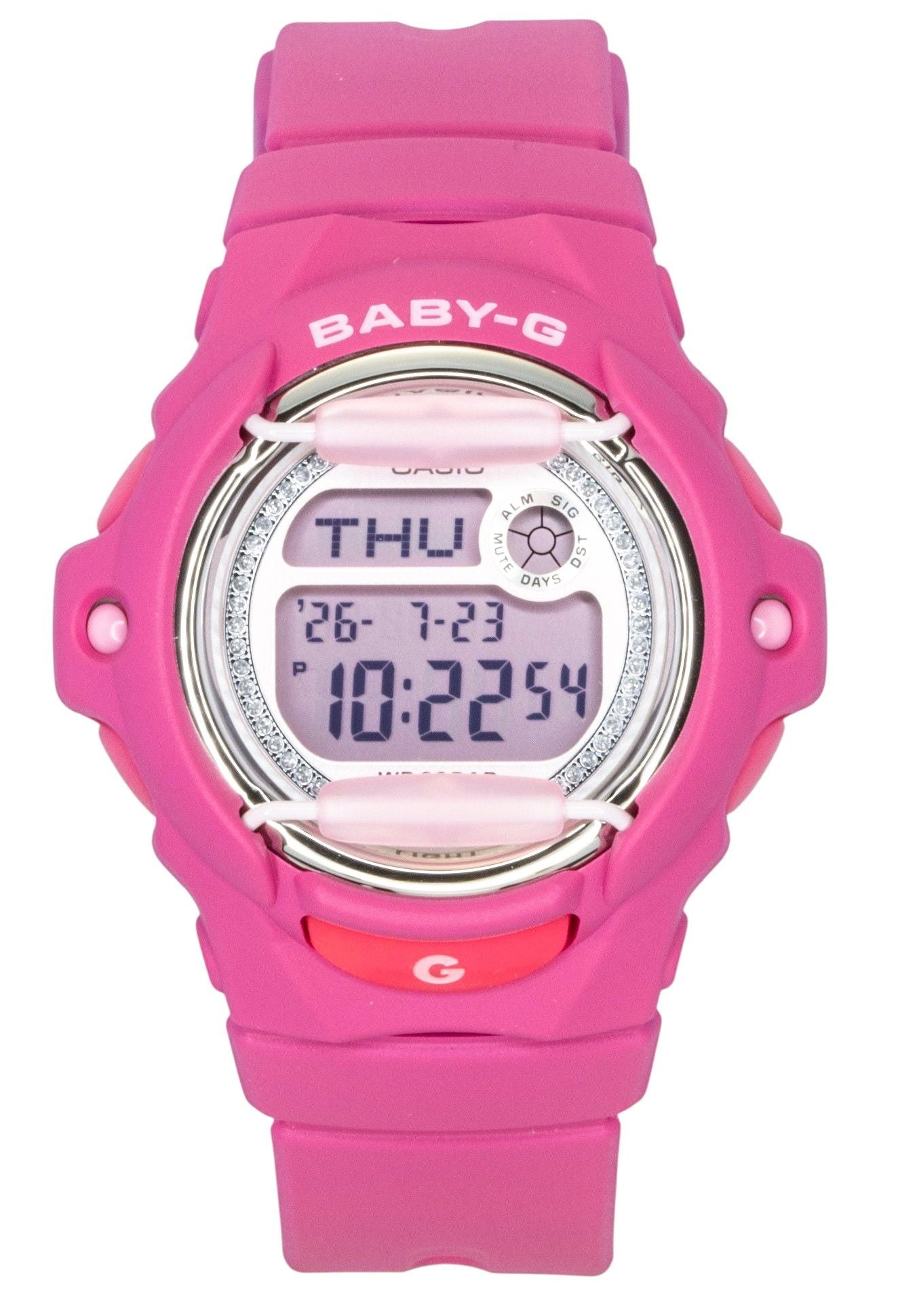 Casio Baby-G Digital Resin Strap Quartz BG-169KB-4B1 200M Women's Watch
