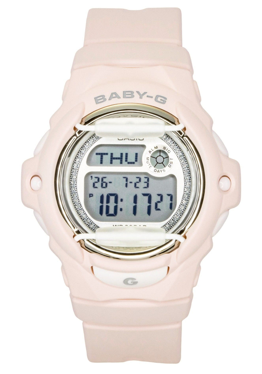Casio Baby-G Digital Resin Strap Quartz BG-169KB-4 200M Women's Watch
