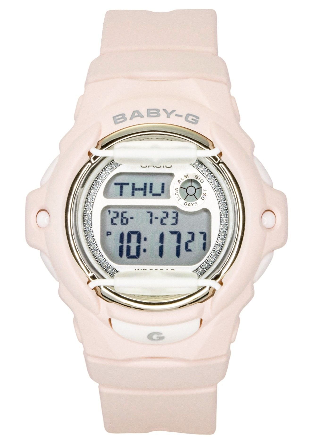 Casio Baby-G Digital Resin Strap Quartz BG-169KB-4 200M Women's Watch