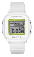 Casio Baby-G Plus Digital 30th Anniversary White Resin Strap Quartz BGD-10K-7 100M Women's Watch With Special Holder