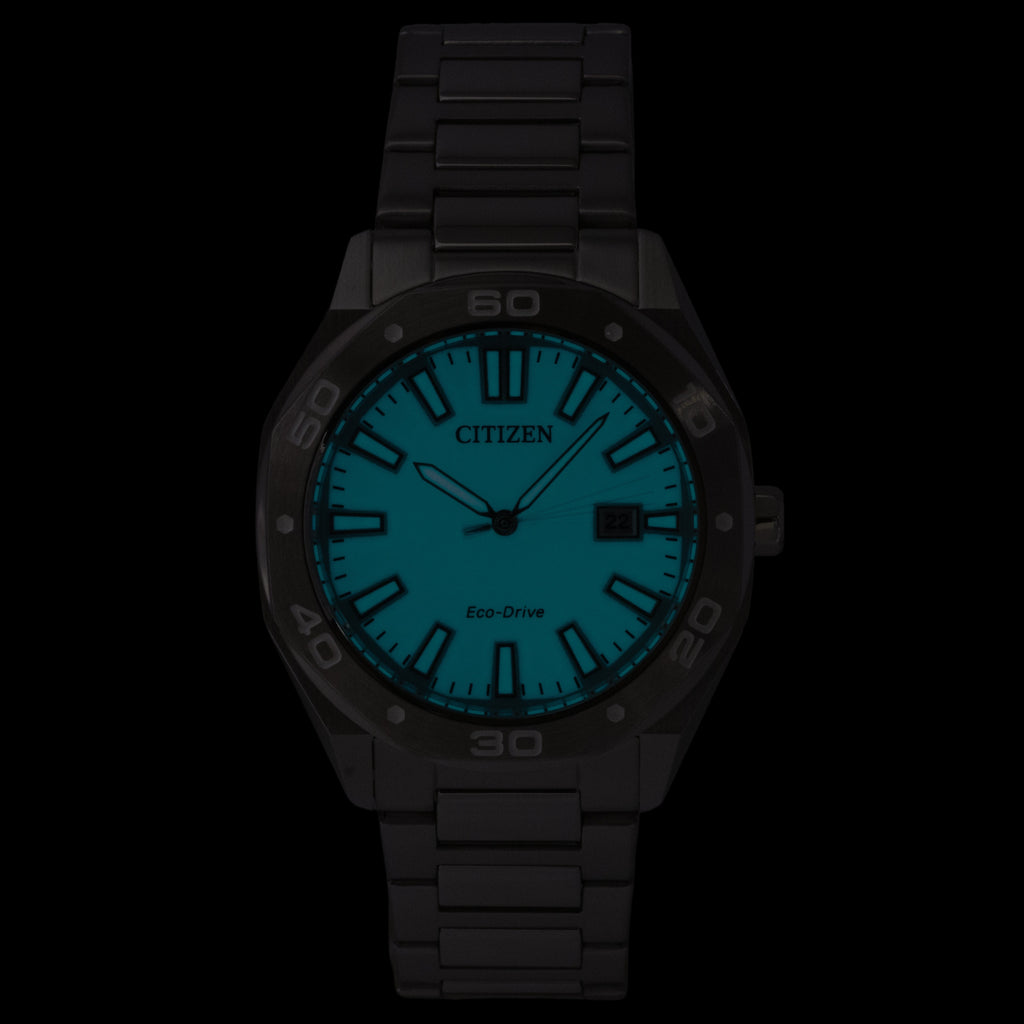 Citizen Eco-Drive Stainless Steel Blue Dial Solar BM7631-87M Men's Watch