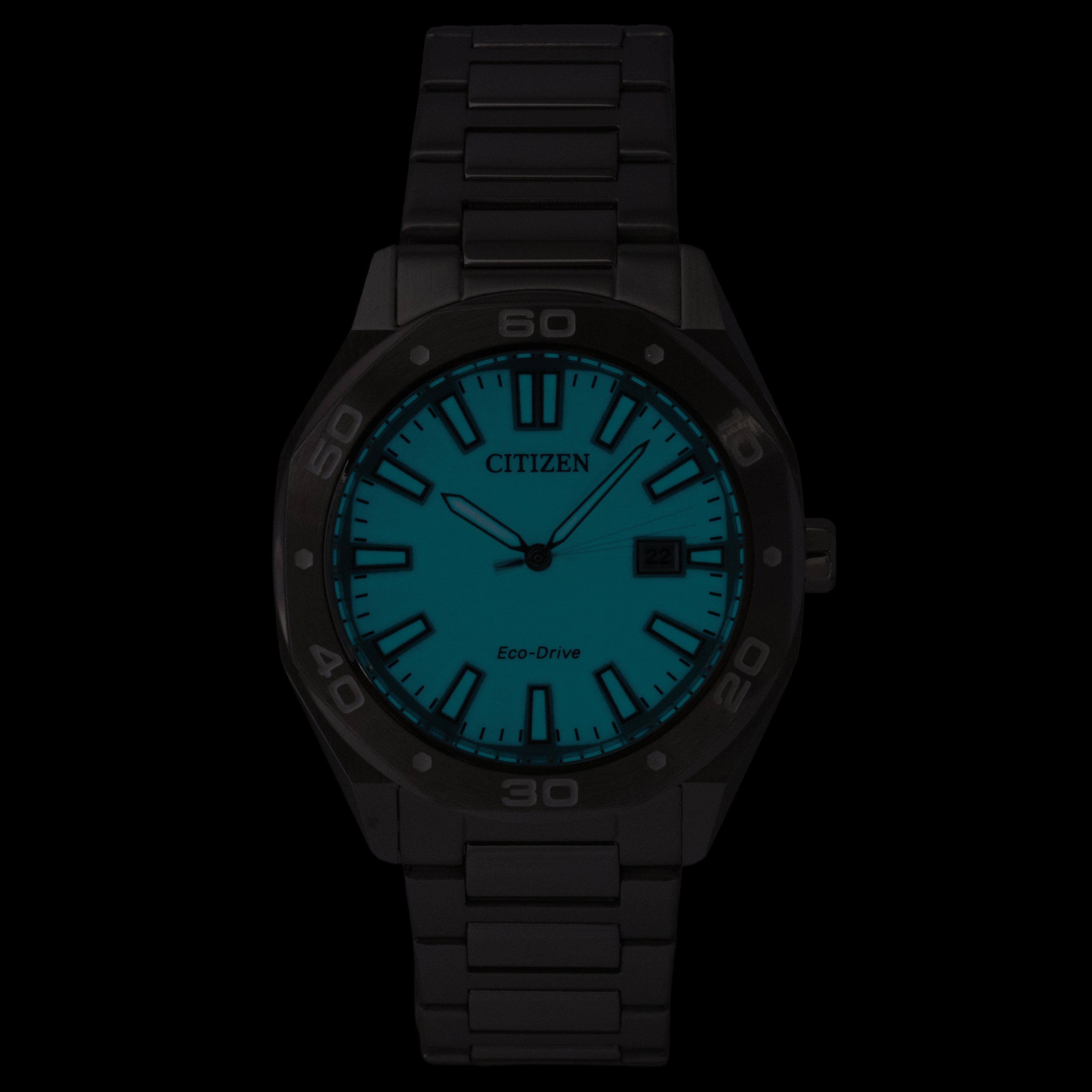 Citizen Eco-Drive Stainless Steel Blue Dial Solar BM7631-87M Men's Watch