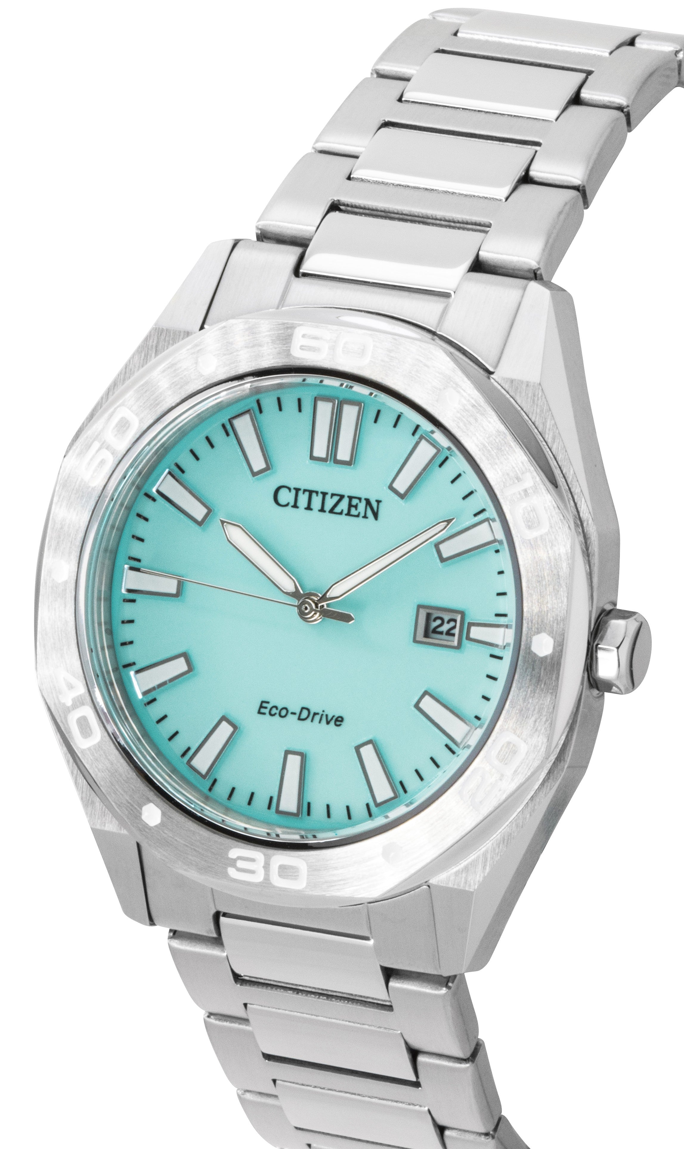 Citizen Eco-Drive Stainless Steel Blue Dial Solar BM7631-87M Men's Watch