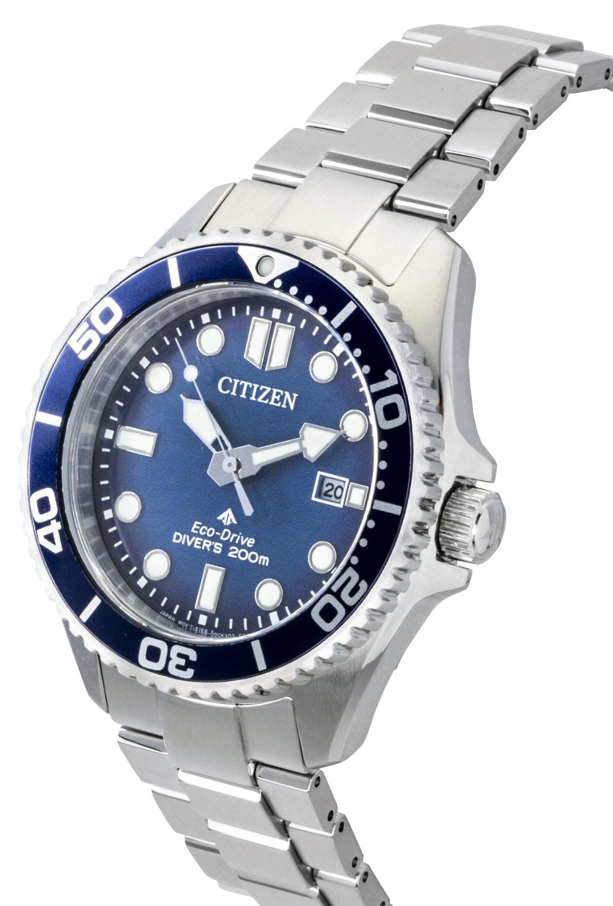 Citizen Promaster Dive Stainless Steel Blue Dial Eco-Drive BN0260-54L 200M Men's Watch