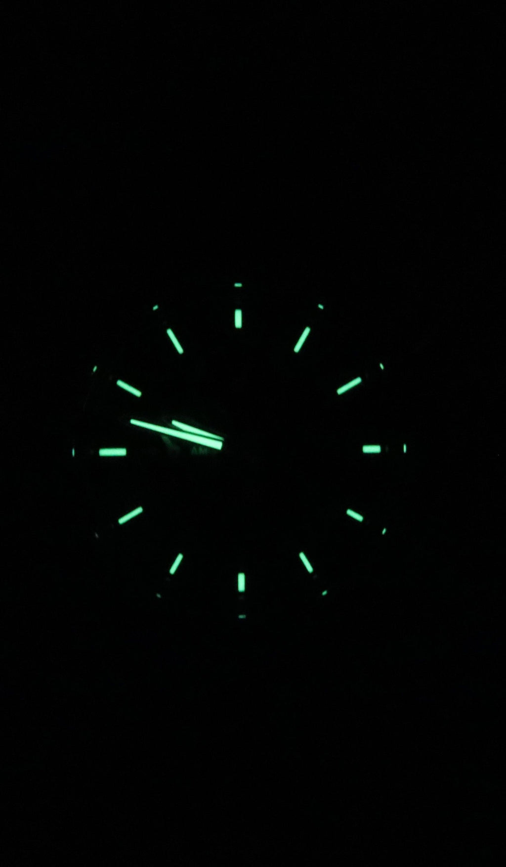 Citizen Radio Controlled Moon Phase Super Titanium Green Dial Eco-Drive BY1010-81X 100M Men's Watch