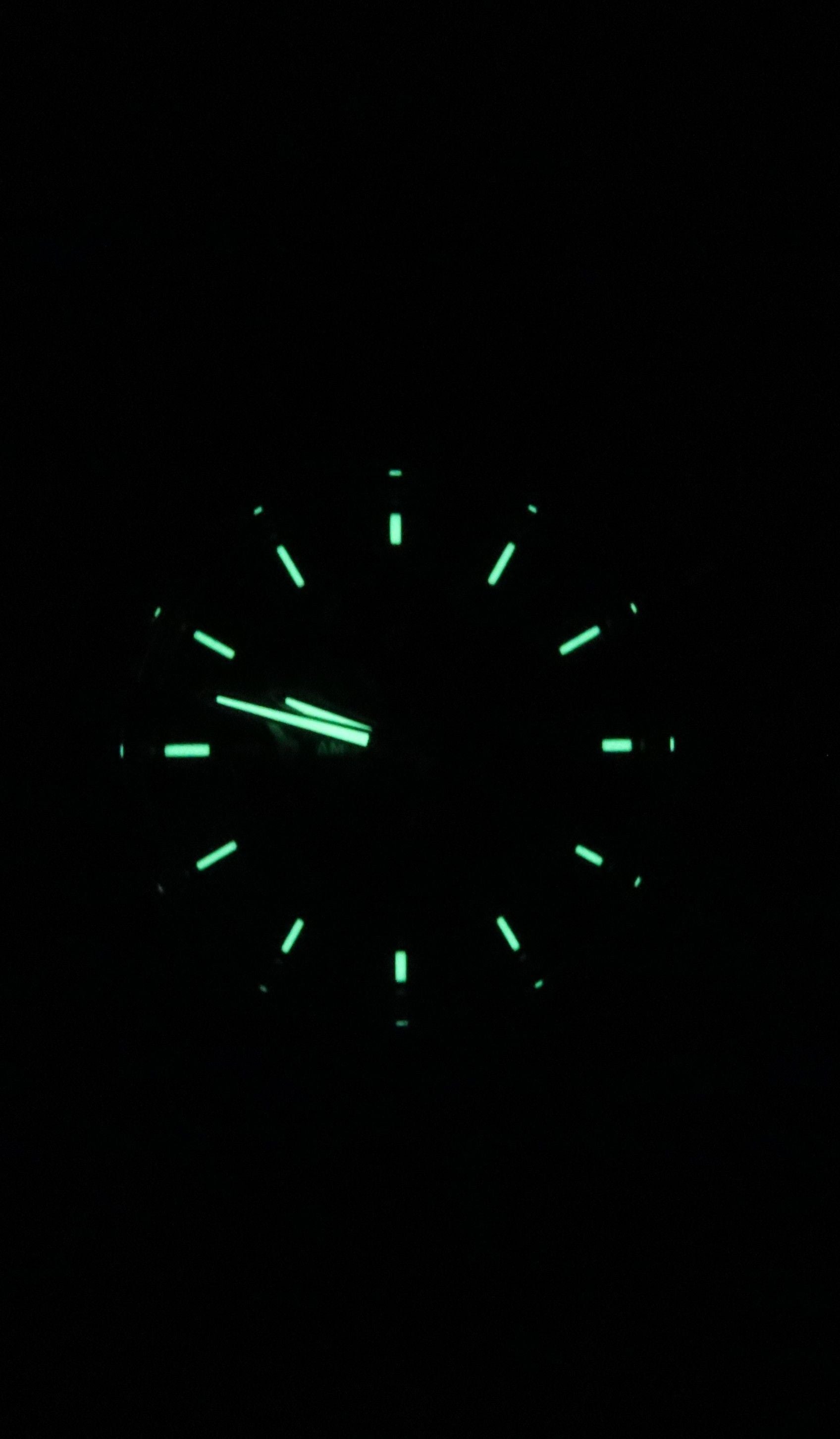 Citizen Radio Controlled Moon Phase Super Titanium Green Dial Eco-Drive BY1010-81X 100M Men's Watch