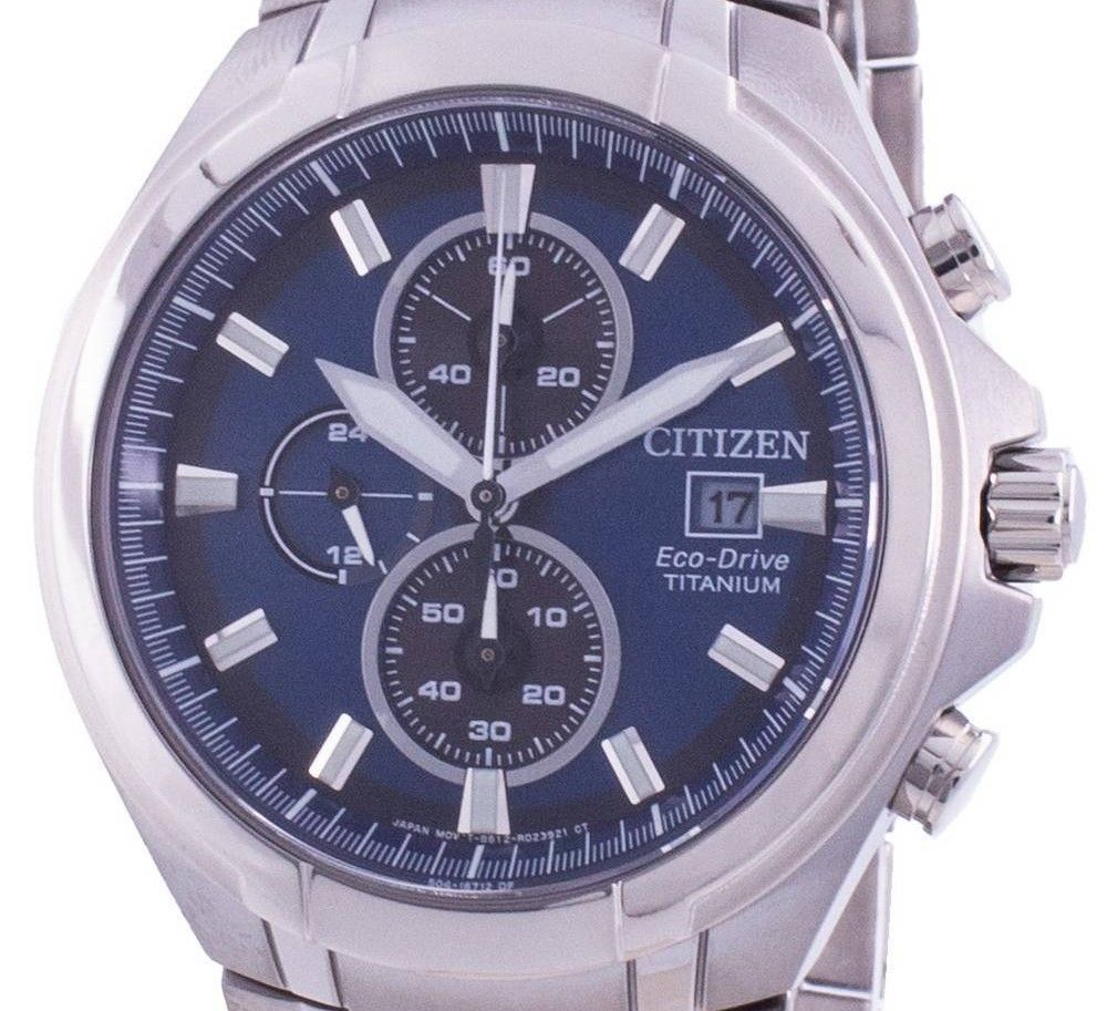 Citizen Super Titanium Chronograph Eco-Drive CA0700-86L 100M Men's Watch
