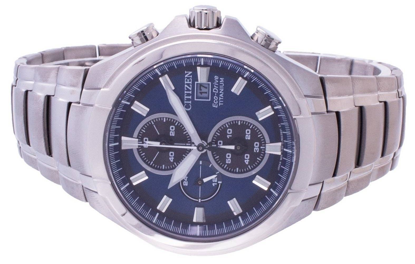 Citizen Super Titanium Chronograph Eco-Drive CA0700-86L 100M Men's Watch