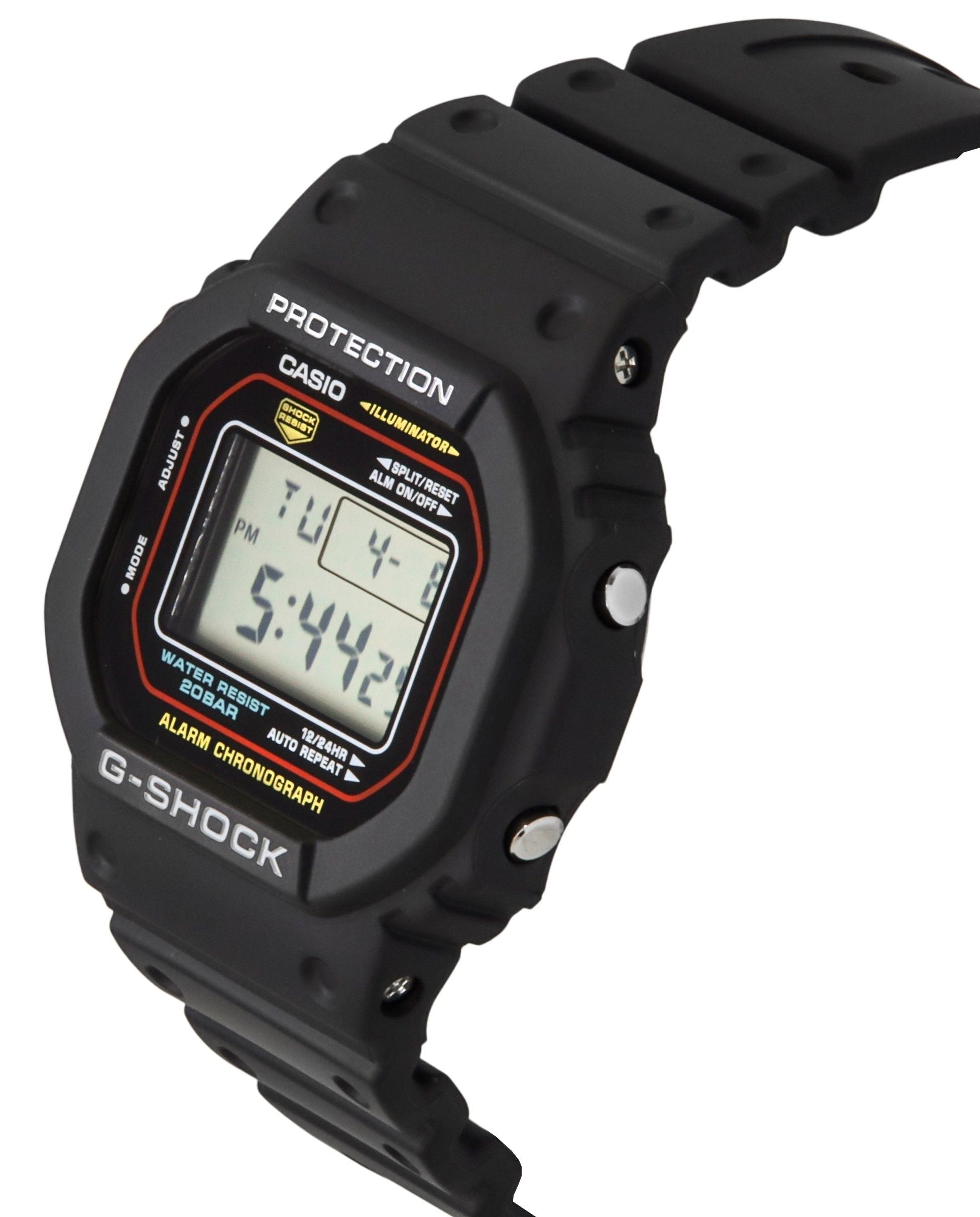 Casio G-Shock Digital Bio-Based Resin Quartz DW-5600RL-1 200M Men's Watch