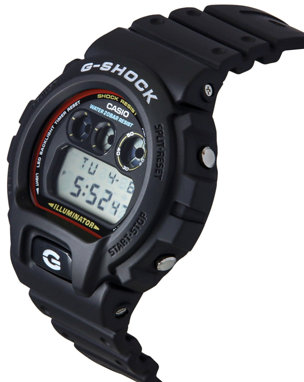 Casio G-Shock Digital Bio-Based Resin Quartz DW-6900RL-1 200M Men's Watch