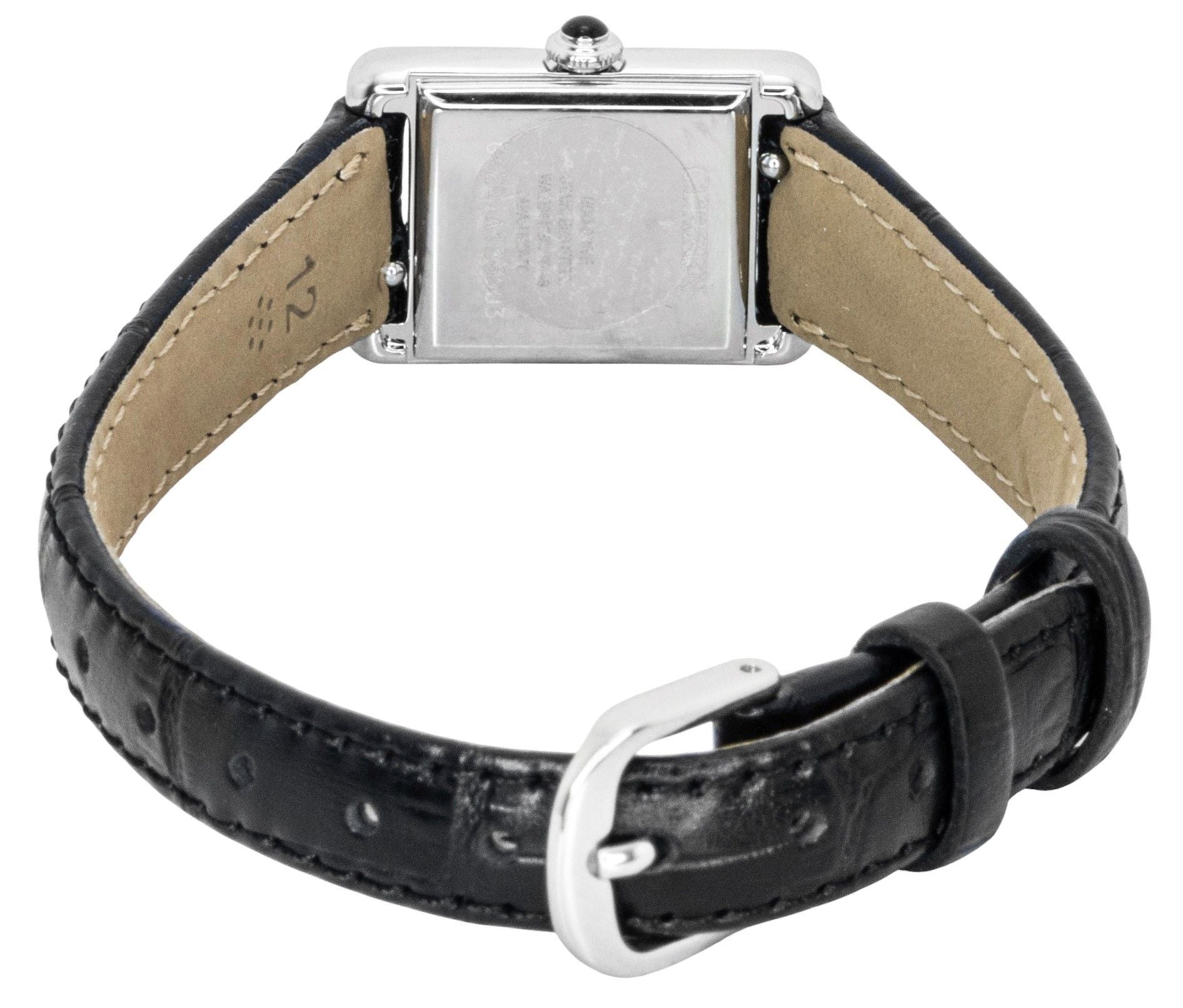 Citizen Fio Roma Eco-Drive Leather Strap Silver Dial EG2790-12A Women's Watch