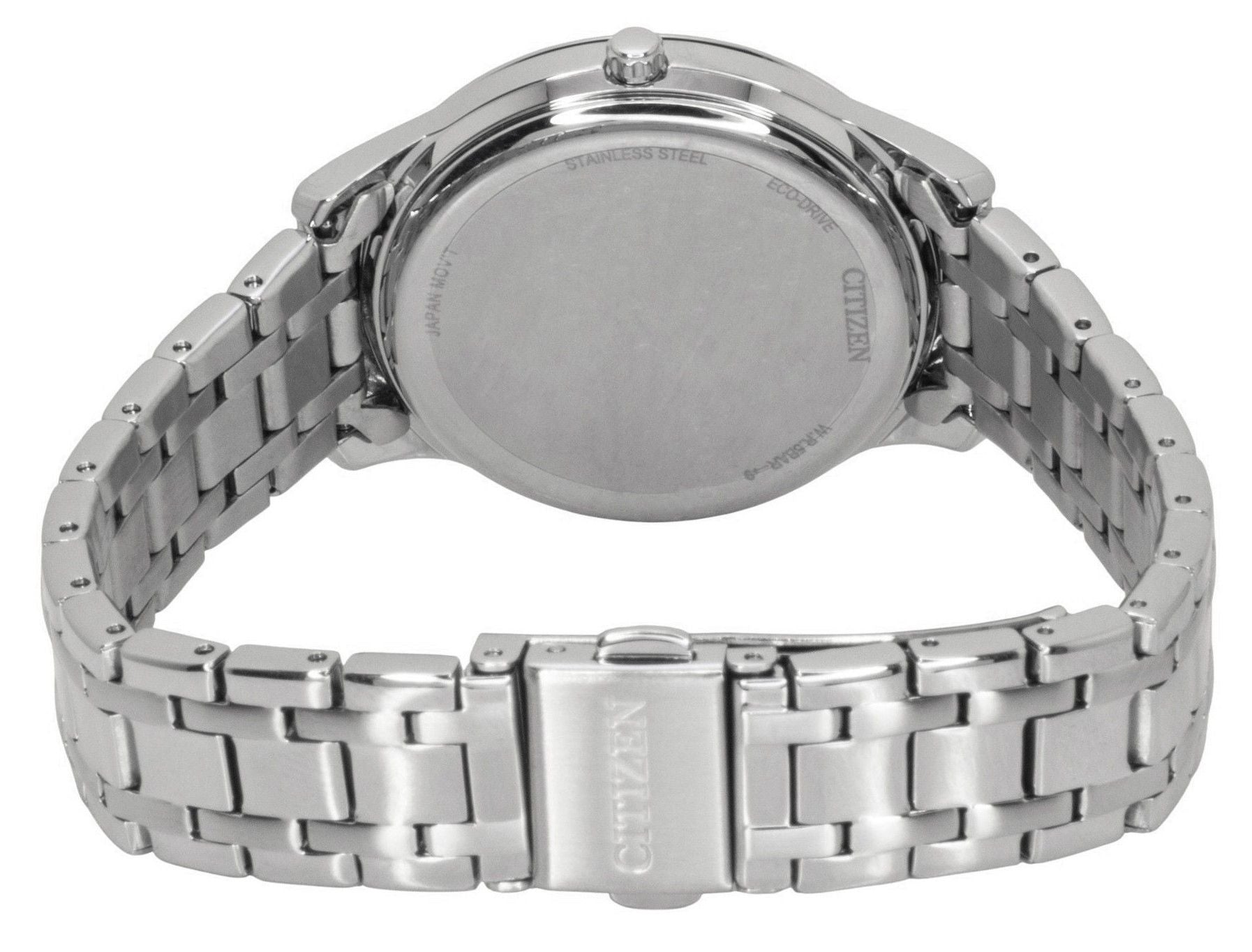 Citizen Elegance Stainless Steel White Dial Eco-Drive EM0411-71A Women's Watch