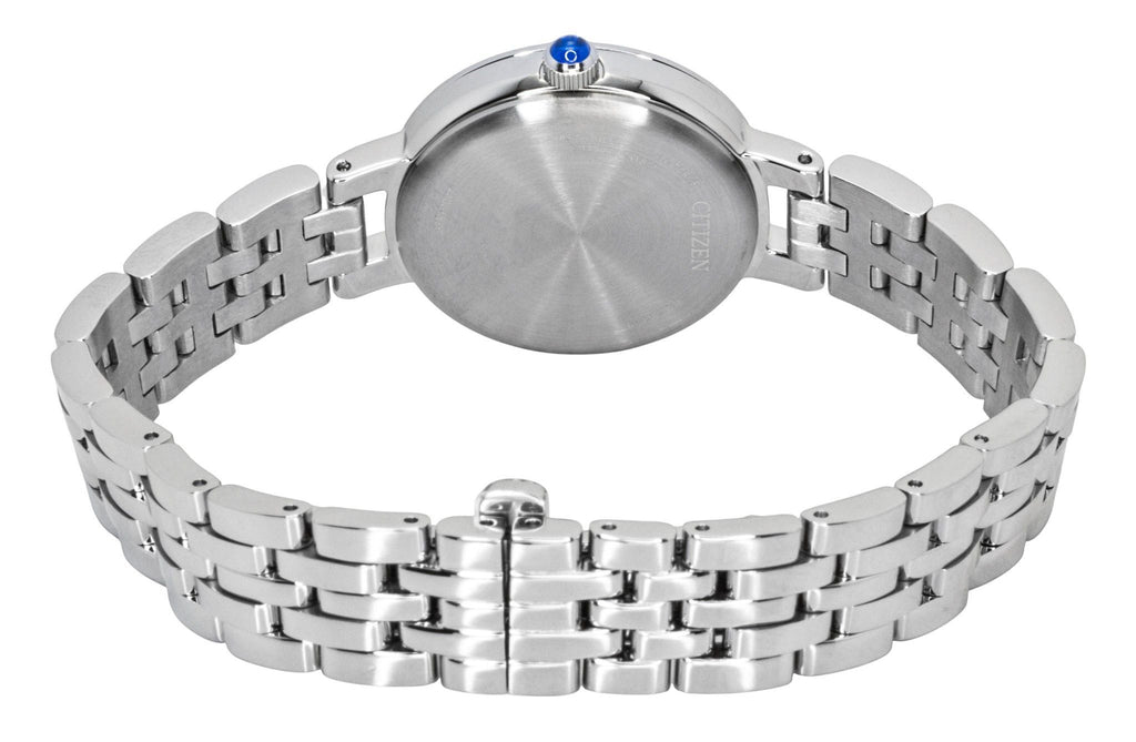 Citizen L Stainless Steel White Dial Eco-Drive EM0990-81A Women's Watch