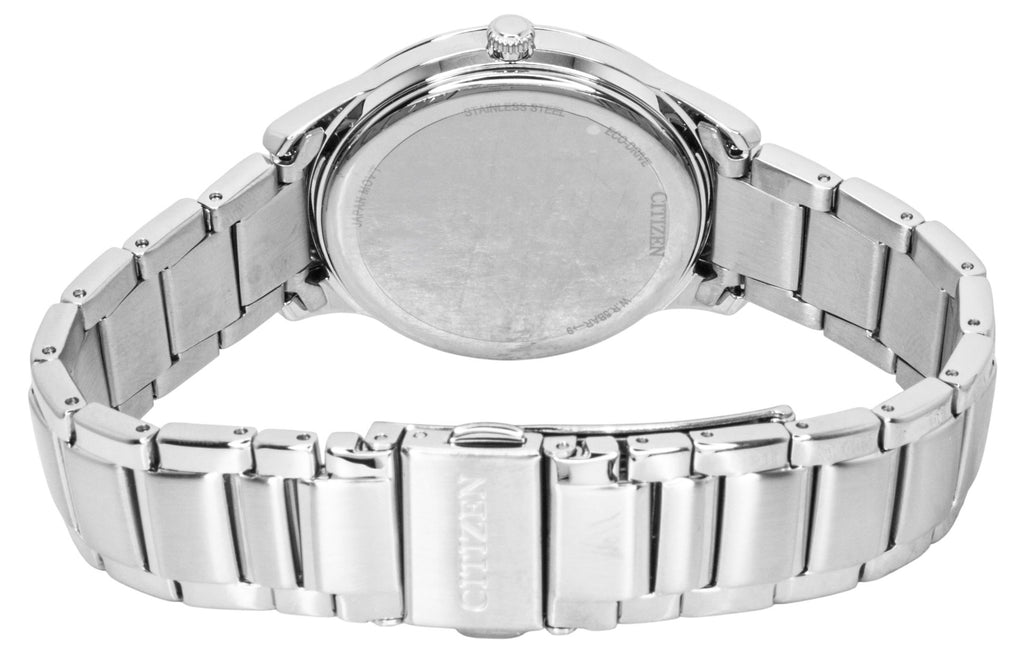 Citizen Eco-Drive Analog Stainless Steel Ice Blue Dial Solar EM1220-58Y Women's Watch