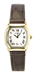 Fossil Harlow Leather Strap Cream Dial Quartz ES5426 Women's Watch