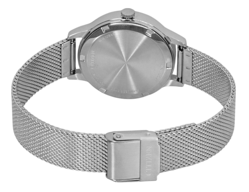 Citizen Elegance Stainless Steel White Dial Eco-Drive EW2621-75A 100M Women's Watch