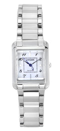 Citizen L Eco-Drive Stainless Steel Mother of Pearl Dial EW5600-87D Women's Watch