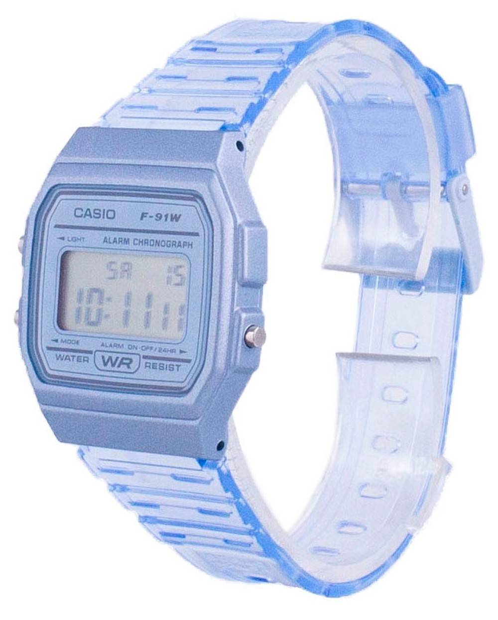 Casio Youth Blue Resin Digital F-91WS-2 F91WS-2 Unisex Watch