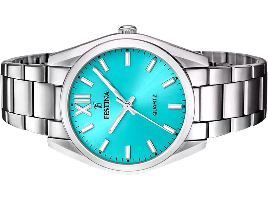 Festina Alegria Stainless Steel Turquoise Dial Quartz F20622-D Women's Watch