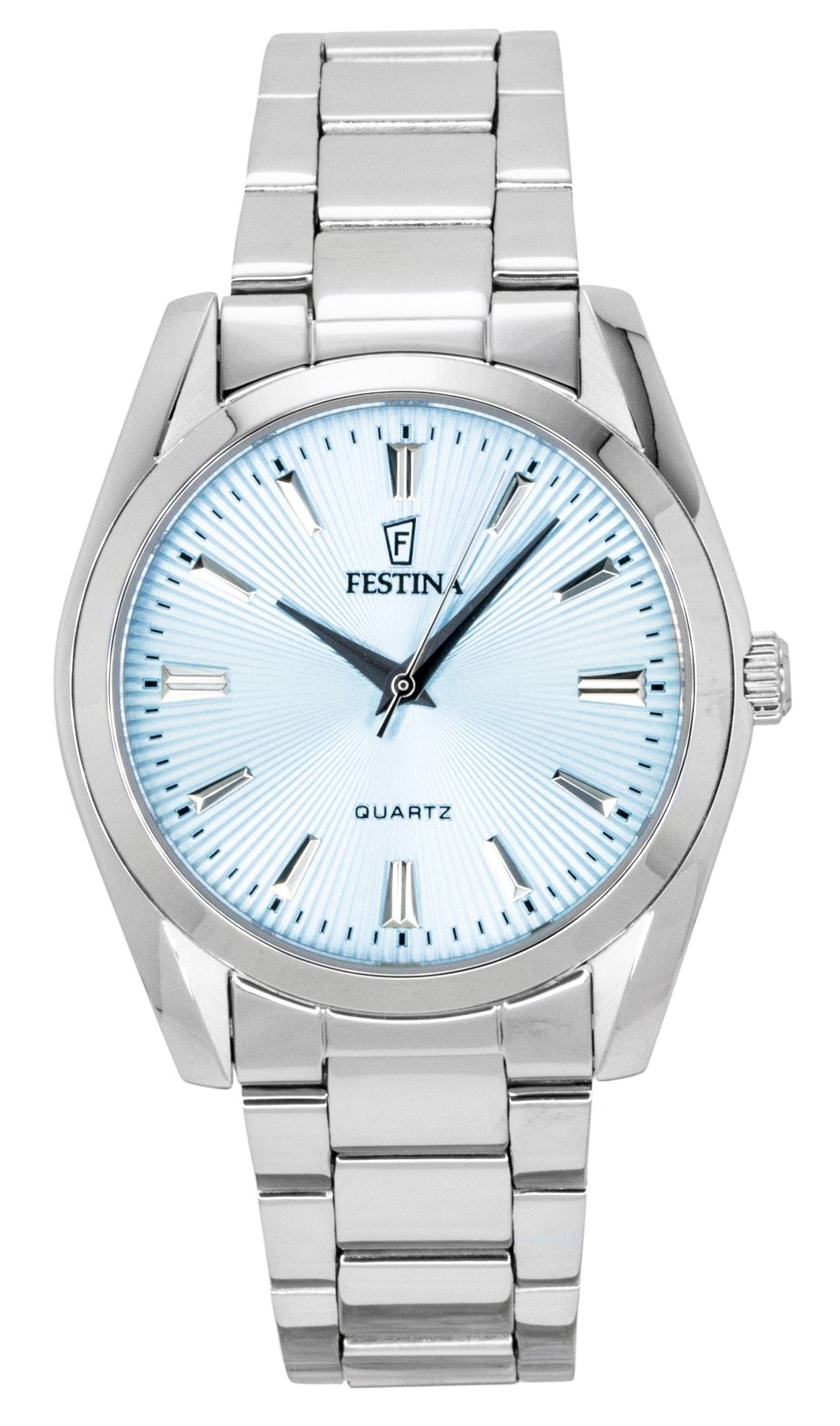 Festina Boyfriend Stainless Steel Turquoise Dial Quartz F20622-P Women's Watch