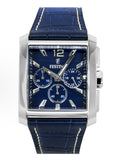 Festina Chronograph Leather Strap Blue Dial Quartz F20636-2 Men's Watch