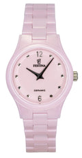 Festina Ceramic Pink Dial Quartz F20751-2 Women's Watch