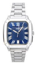 Fossil Crosby Stainless Steel Blue Dial Quartz FS6121 Men's Watch
