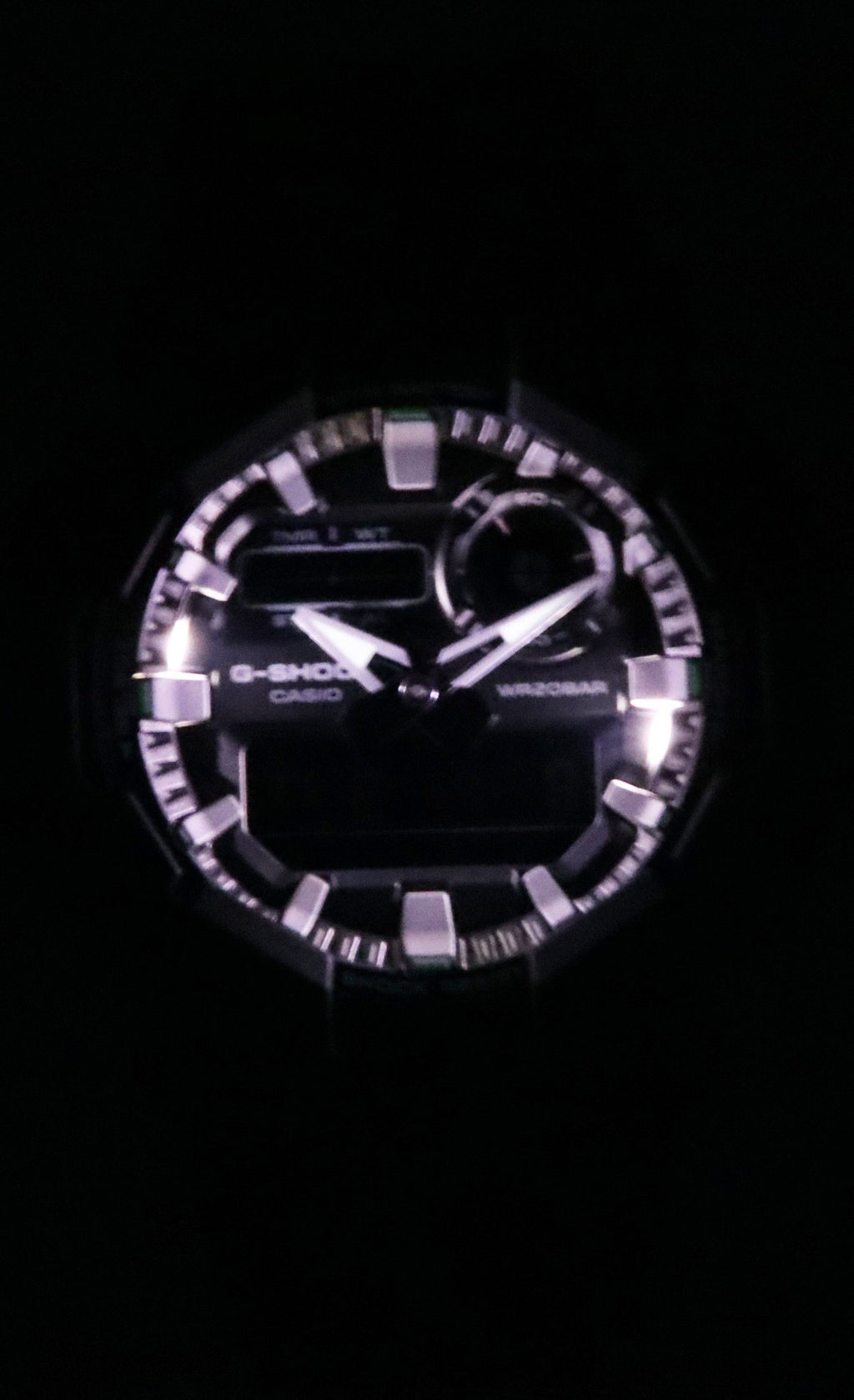 Casio G-Shock Analog Digital Bio-Based Resin Strap Black Dial Quartz GA-010-1A1 200M Men's Watch