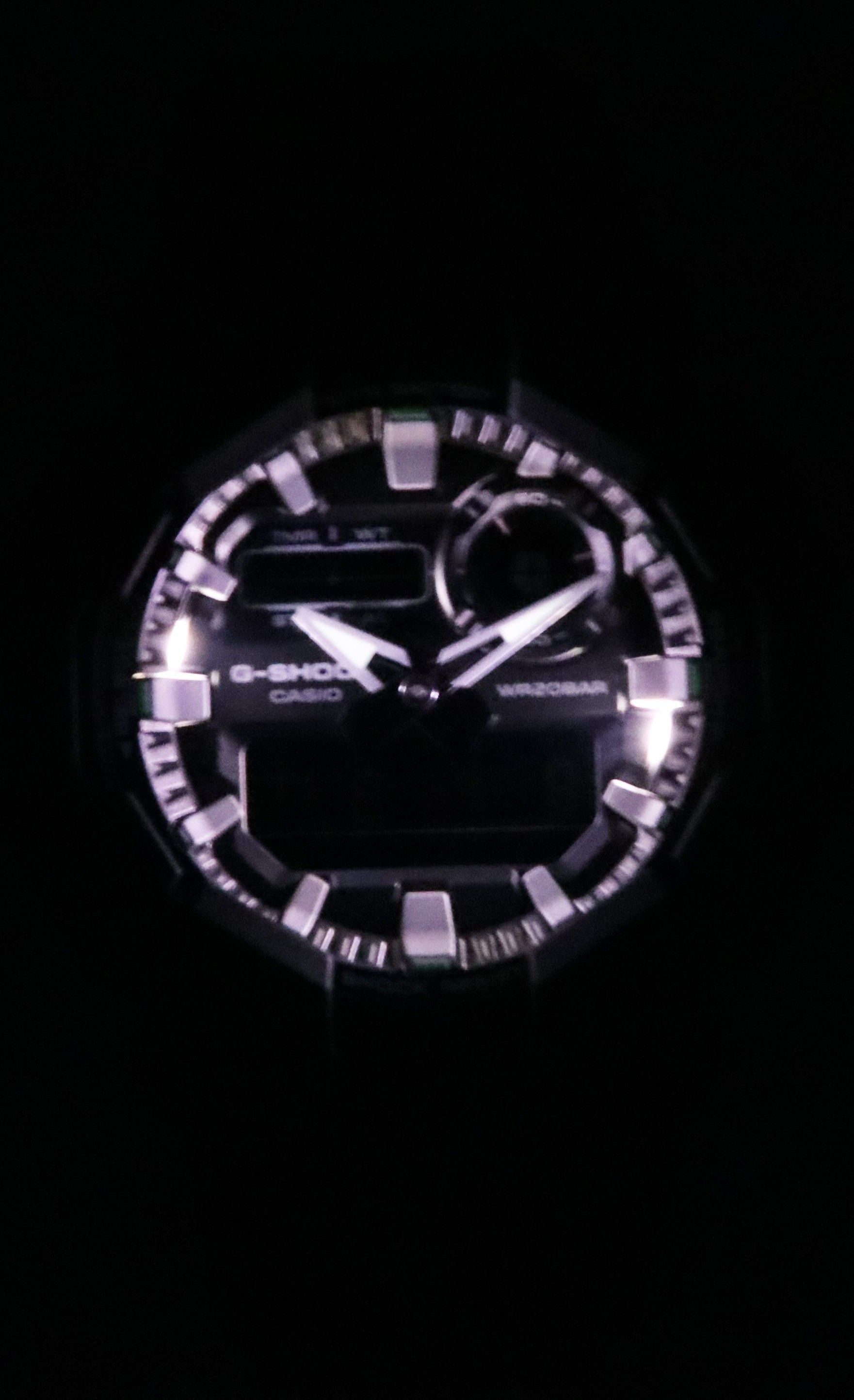 Casio G-Shock Analog Digital Bio-Based Resin Strap Black Dial Quartz GA-010-1A1 200M Men's Watch