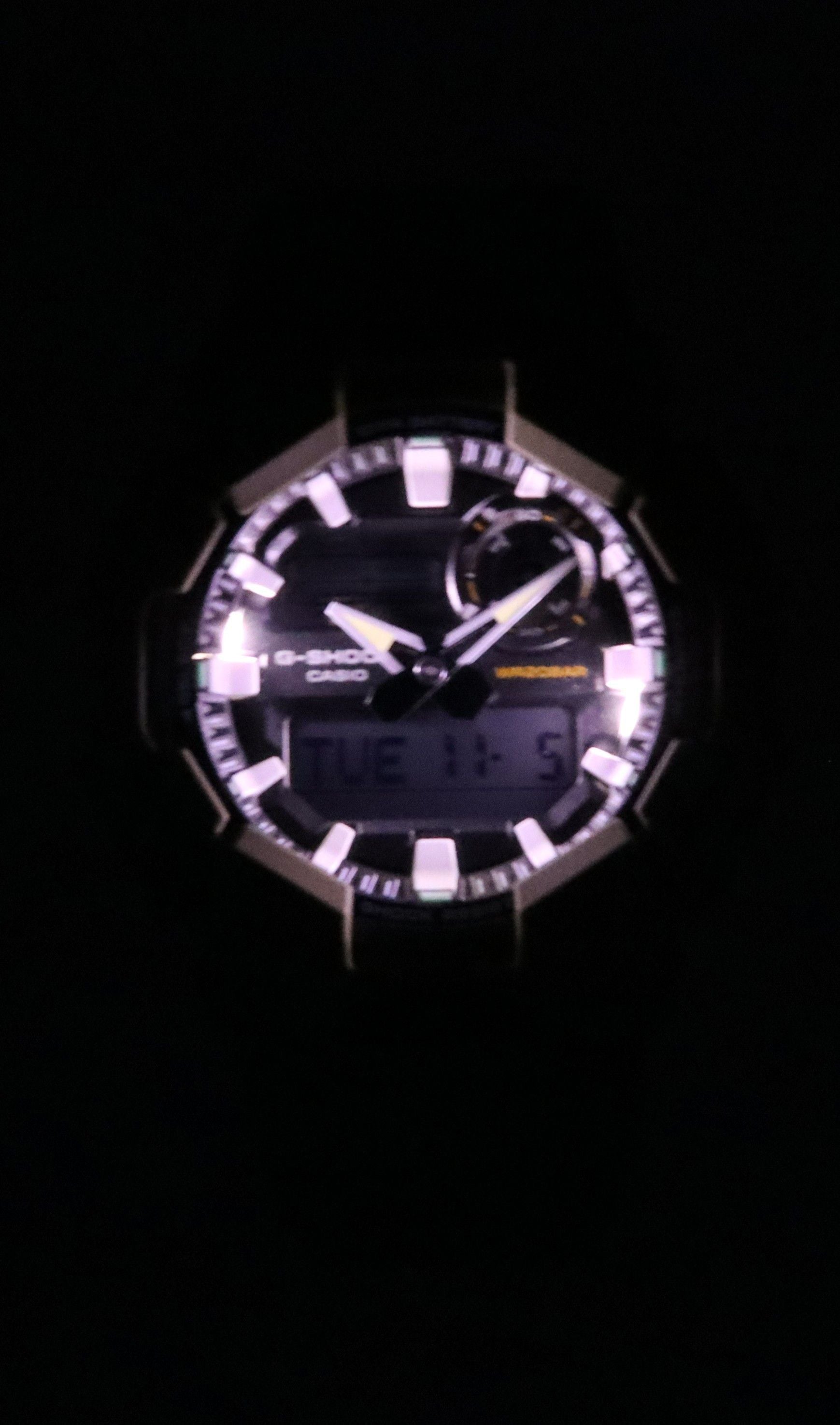 Casio G-Shock Analog Digital Bio-Based Resin Strap Black Dial Quartz GA-010-5A 200M Men's Watch