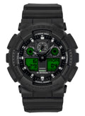 Casio G-Shock Analog Digital Black Dial Resin Quartz GA-100BEG-1A 200M Men's Watch