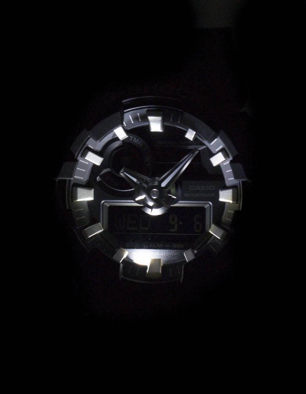 Casio G-Shock Analog Digital GA-700-1B GA700-1B Men's Watch