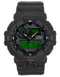 Casio G-Shock Analog Digital Black Dial Resin Quartz GA-700BEG-1A 200M Men's Watch